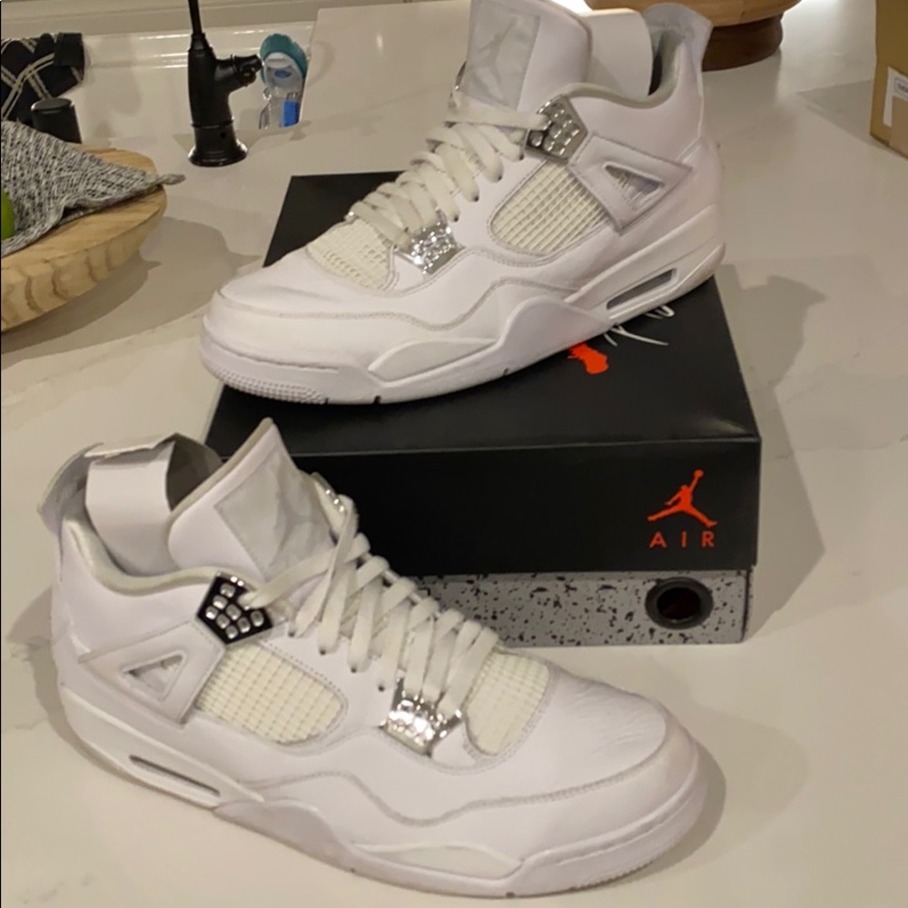 Size 13 Air Jordan 4 Retro Pure Money